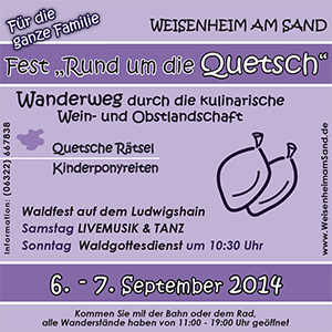 Fest Rund um die Quetsch