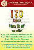 GV Liedertafel: 170 Jahre